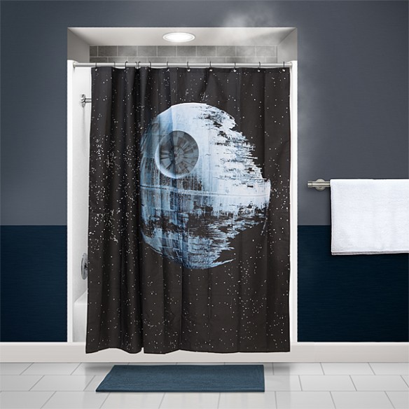 Star Wars Death Star Shower Curtain