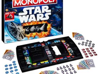Star Wars Edition Monopoly Open and Play Game