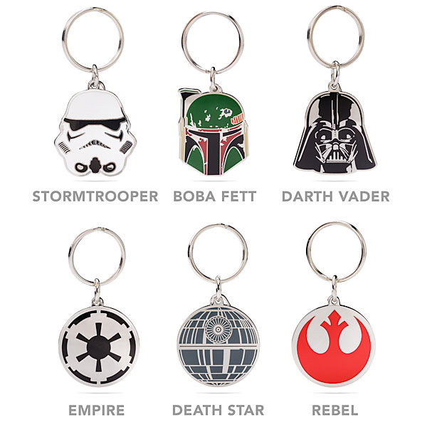 Star Wars Darth Vader Enamel & Metal Key Chain Keychain Zipper Pull 
