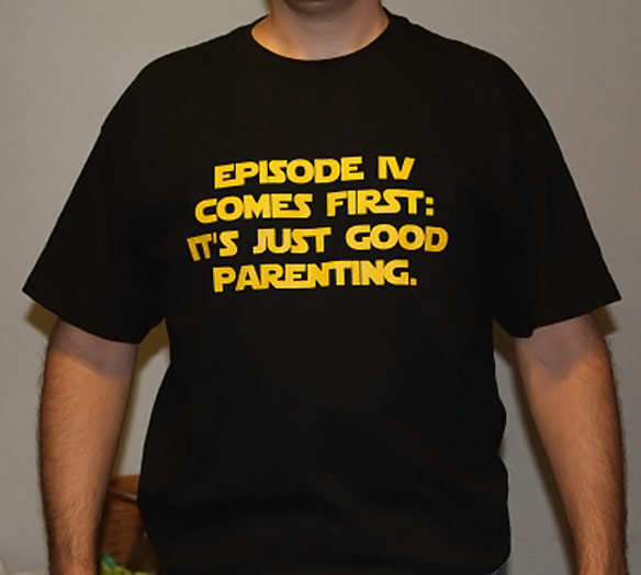 Star Wars Episode IV Comes First TShirt