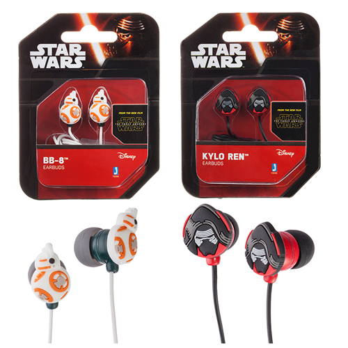 Star Wars Episode VII Ear Bud Headphones Set