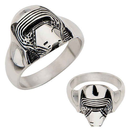 Star Wars Episode VII - The Force Awakens Kylo Ren 3D Cast Stainless Steel Ring