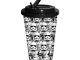 Star Wars Episode VII - The Force Awakens Stormtrooper All Over 16 oz. Flip Straw Travel Cup