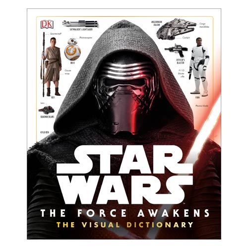 Star Wars Episode VII - The Force Awakens Visual Dictionary Hardcover Book