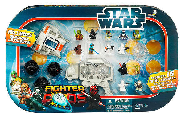 Hasbro Star Wars Fighter Pods Micro Stormtrooper Clone Trooper Figur K801_F 