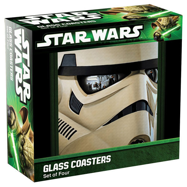 Star Wars Glass Coasters Set