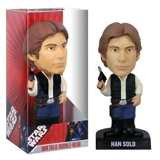  Star Wars Han Solo Bobble Head