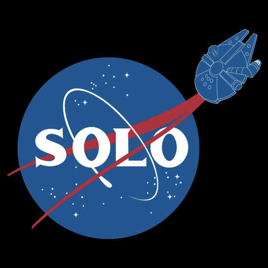Star Wars Han Solo NASA Shirt