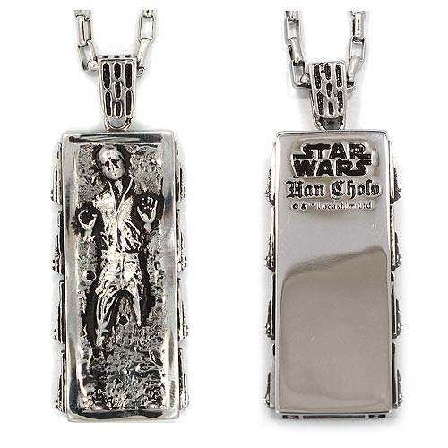 Star Wars Han Solo in Carbonite Pendant Necklace