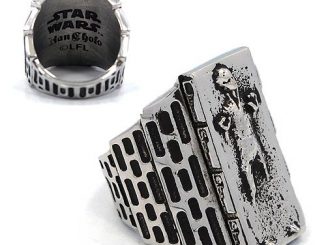 Star Wars Han Solo in Carbonite Ring