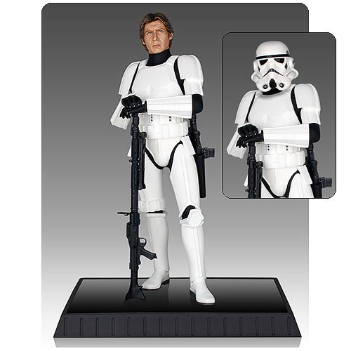 Star Wars Han Solo in Stormtrooper Armor Deluxe Statue