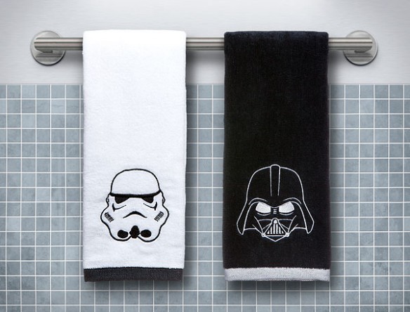 Star Wars Hand Towel Set - Darth Vader & Stormtrooper