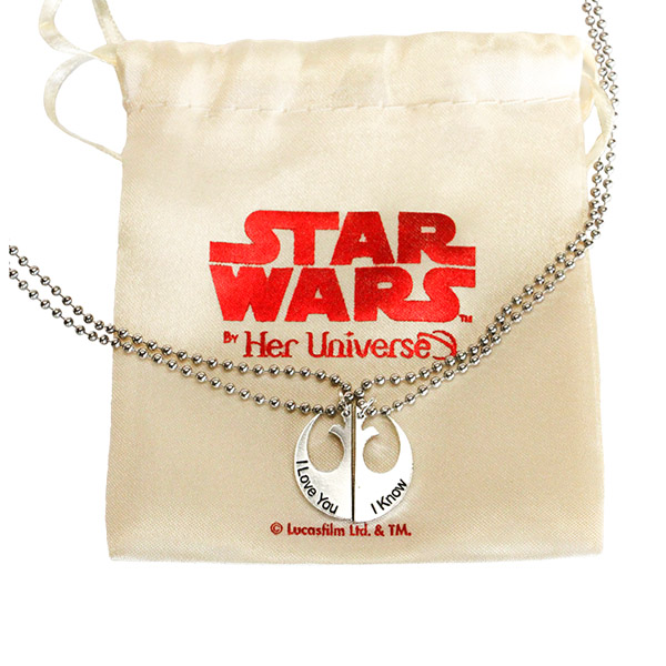 Star Wars I Love You I Know Necklace