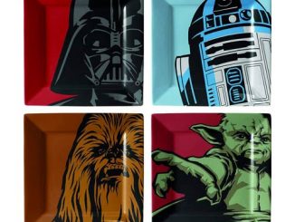 Star Wars Iconic Character Plate Set 4-Pack