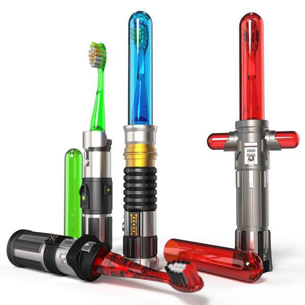 Star Wars Lightsaber Toothbrushes