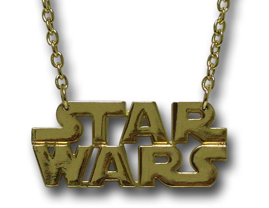 Logo Gold Necklace Star Wars