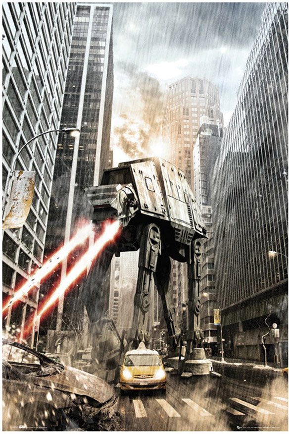 Star Wars Manhat-atan Poster