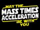 Star Wars May The Mass x Acceleration Shirt