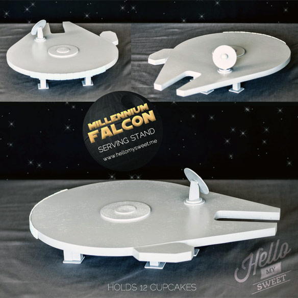 Star Wars Millennium Falcon Cake Stand