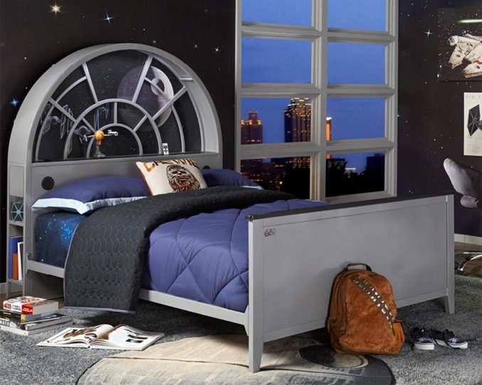Star Wars Millennium Falcon Twin Bookcase Bed