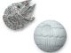 Star Wars Millennium Falcon and Death Star Magnet Set