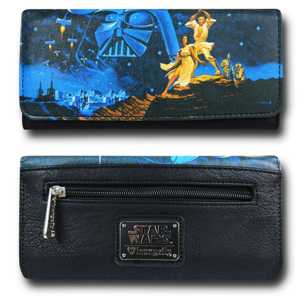  Star Wars Movie Poster Faux Leather Envelope Wallet