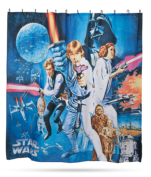 Star Wars Movie Posters Shower Curtains