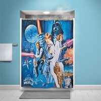Star Wars Movie Posters Shower Curtains