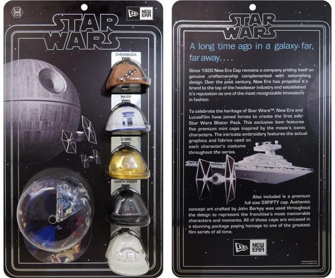 Star Wars New Era Collectible Mini Hat Collection