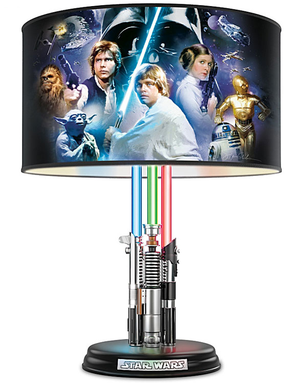 Star Wars Original Trilogy Illuminated Lightsaber Lamp