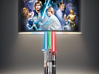 Star Wars Original Trilogy Lamp With Illuminated Lightsabers