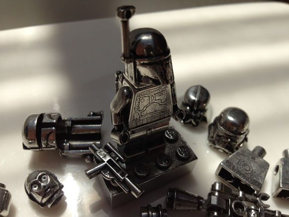 Star Wars Pewter LEGO Minifigures
