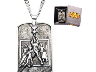Star Wars Poster Pendant Necklace