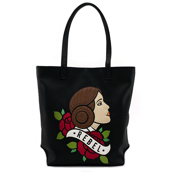 Star Wars Princess Leia Rebel Tattoo Tote Bag