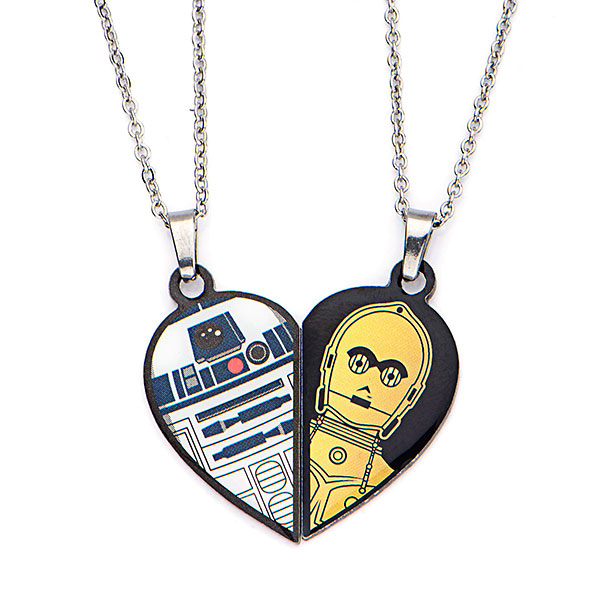 Star Wars R2-D2 & C-3PO Best Friends Necklaces Set