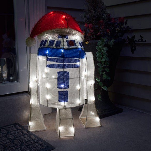 Star Wars R2-D2 Lighted Indoor Outdoor Lawn Ornament
