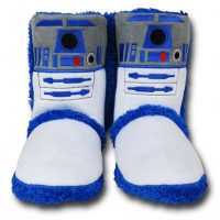 Star Wars R2-D2 Womens Boot Slippers