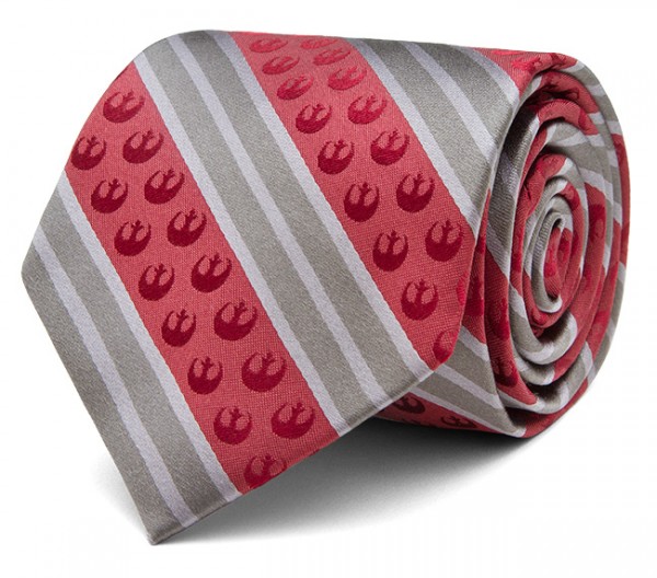 Star Wars Rebel Marsala Stripe Tie