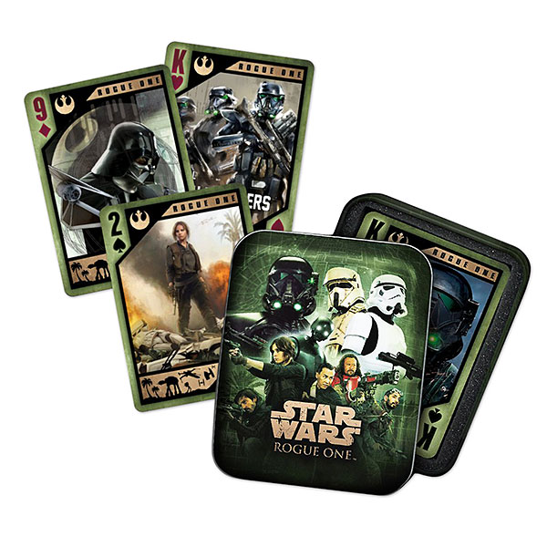 NEW STAR WARS Rogue One & Boba Fett Playing Cards in Collector's Storage Tin 2 