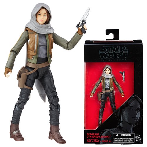 Star Wars Rogue One The Black Series Jyn Erso Jedha 6-Inch Action Figure