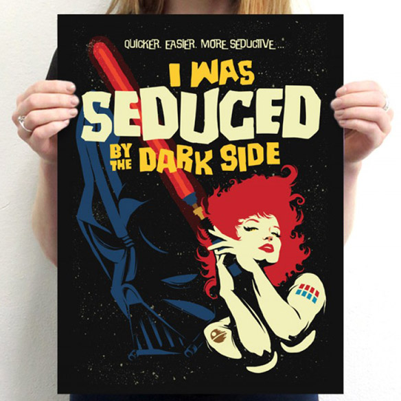 Star Wars Seduced by the Dark Side Poster