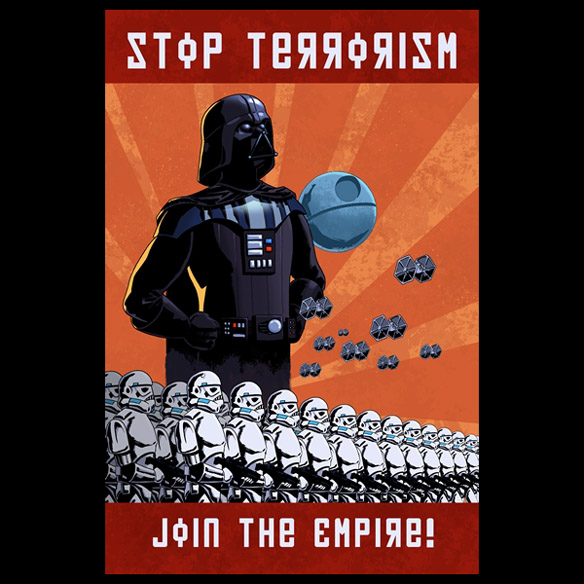Star Wars Stop Terrorism T-Shirt