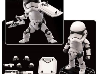 Star Wars The Force Awakens First Order Riot Control Stormtrooper Egg Attack Action Figure