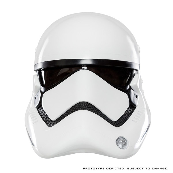 Disney Star Wars Design A Vinyl 5" Stormtrooper Helmet-The Force Awakens NEW 