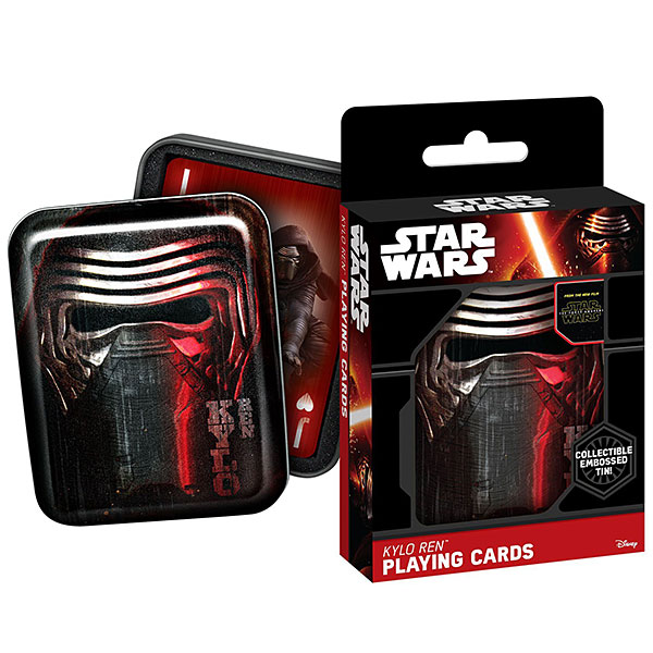 Star Wars The Force Awakens Playing Card Tin