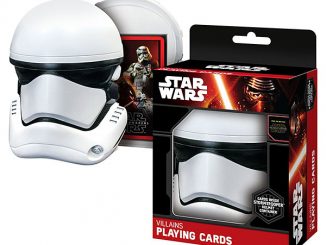 Star Wars The Force Awakens Playing Cards in Stormtrooper Helmet
