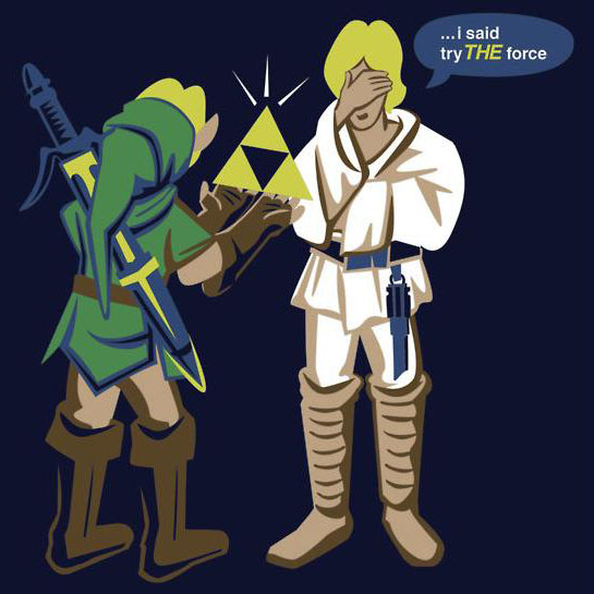 Star Wars & The Legend of Zelda Mashup T-Shirt