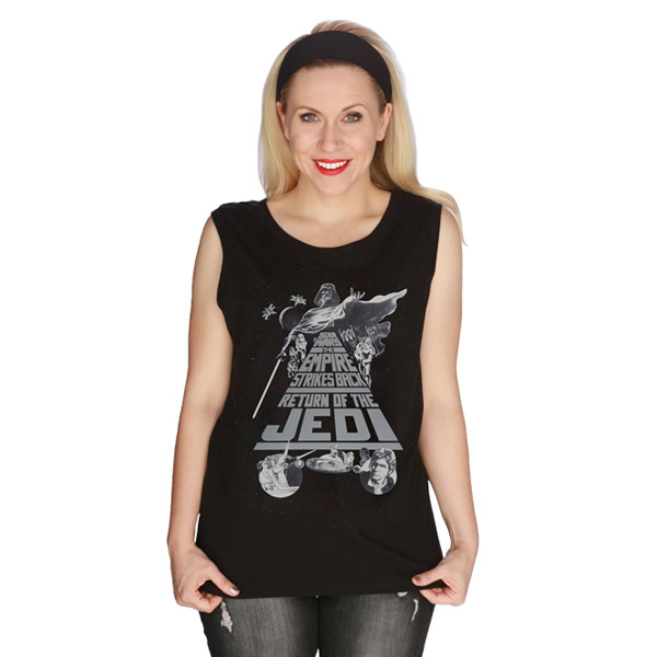 Star Wars Trilogy Poster Muscle Tank