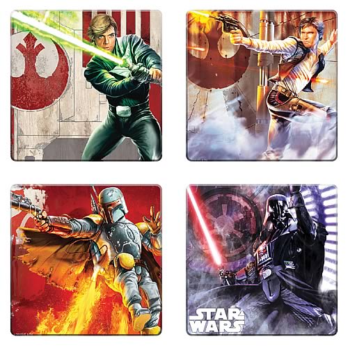 Star Wars Unleashed Artwork Coaster 4-Pack 
