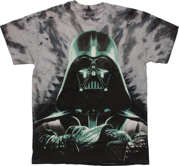 Star Wars Vader Arms Crossed Tie-Dye T-Shirt